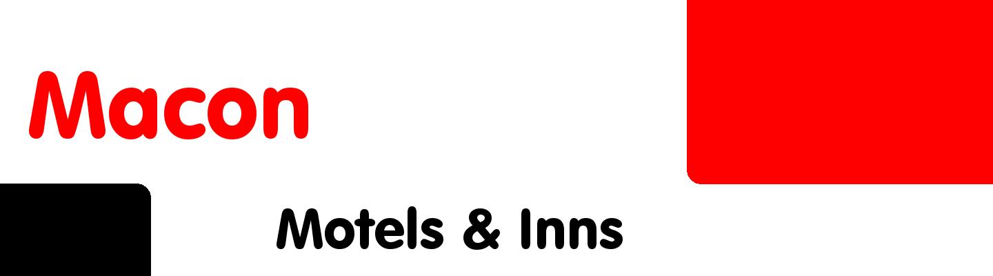 Best motels & inns in Macon - Rating & Reviews